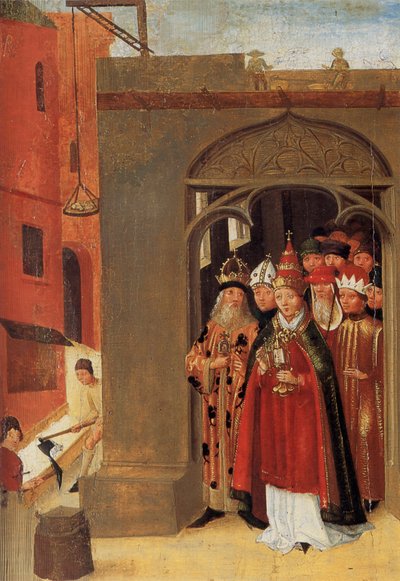 Weingarten Holy Blood Panel from 1489 by Anonymous